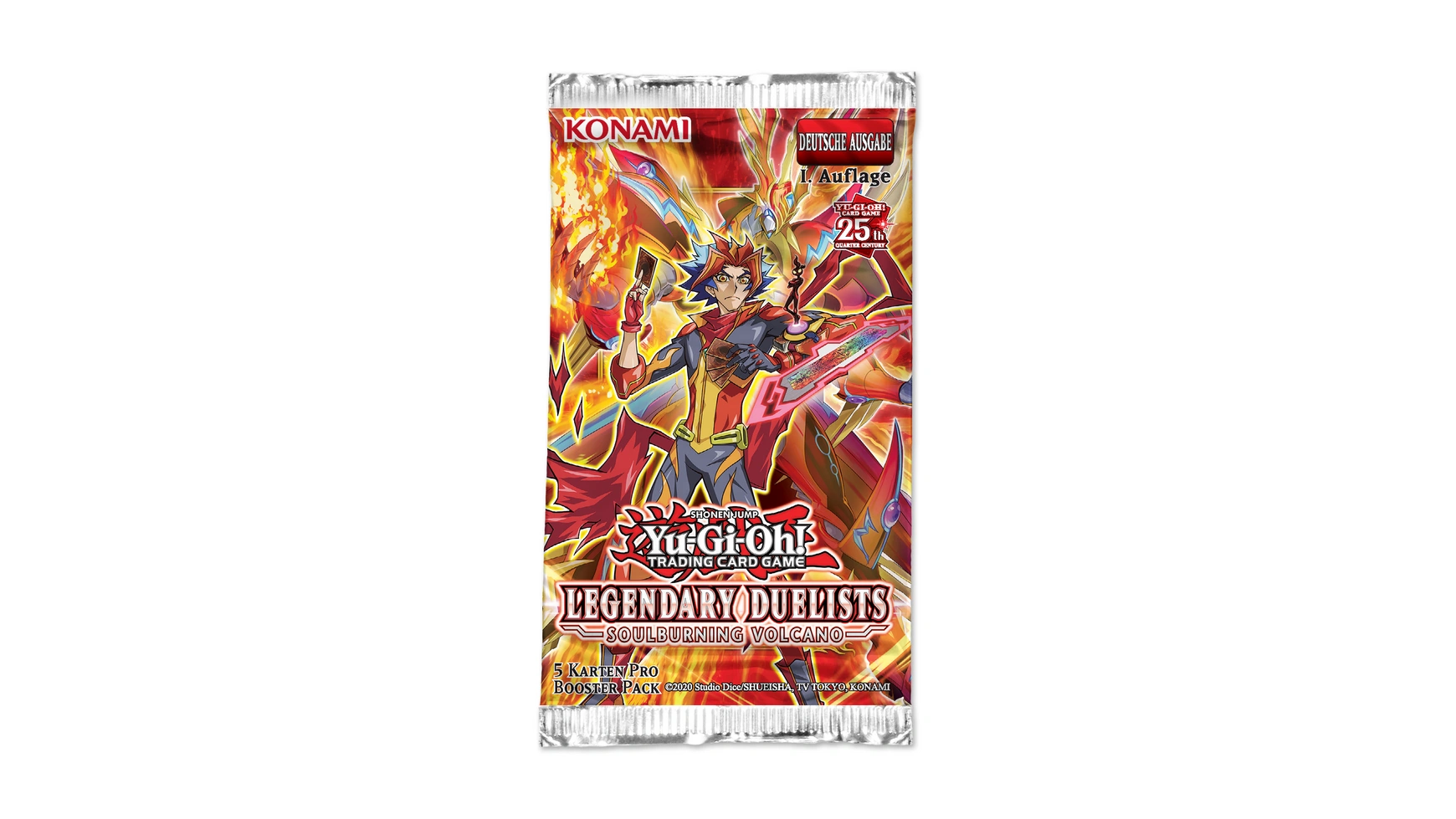 

Коллекционная карточная игра Yu-Gi-Oh Legendary Duelists: Soulburning Volcano Booster Konami