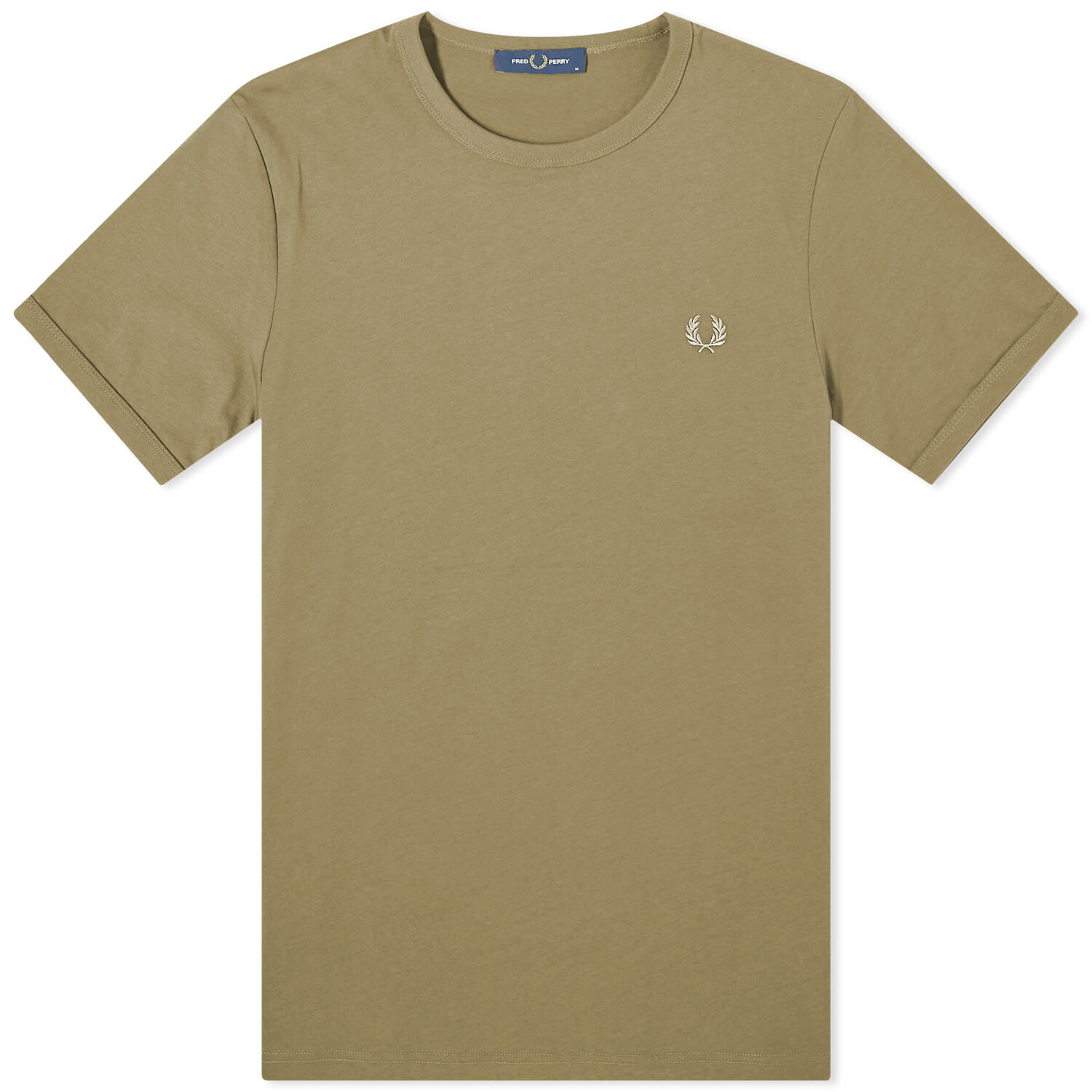 

Футболка Fred Perry Ringer T-Shirt, цвет Uniform Green