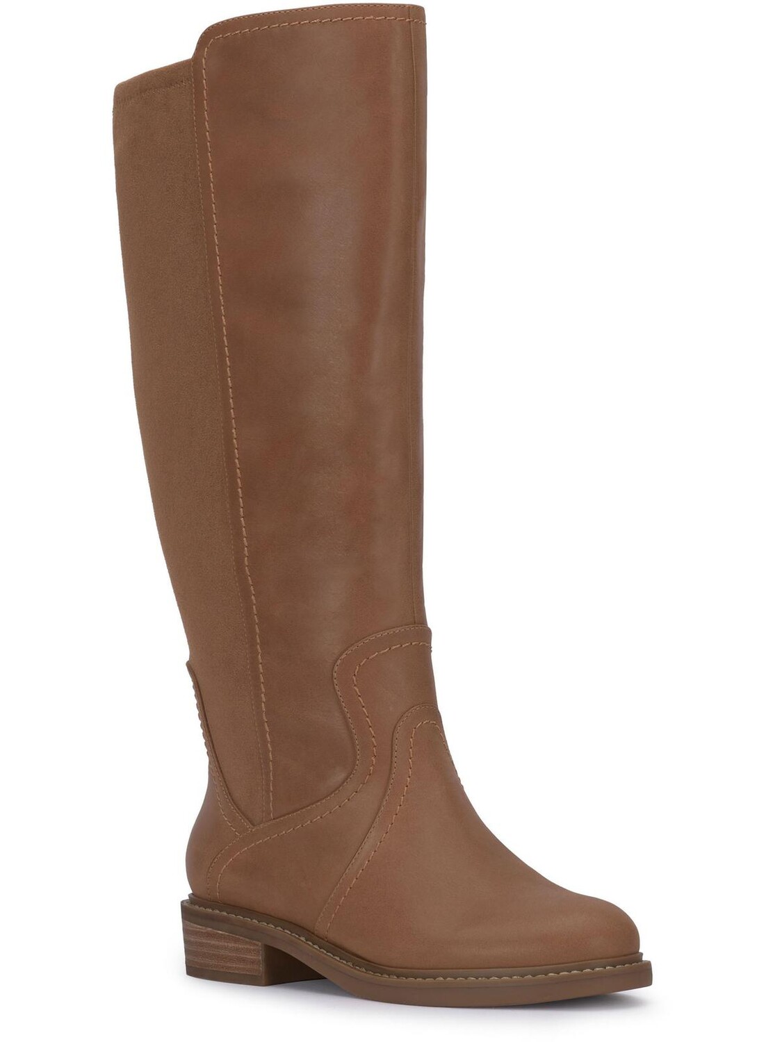 

Женские кожаные сапоги до колена Quenbew Lucky Brand, цвет Latte