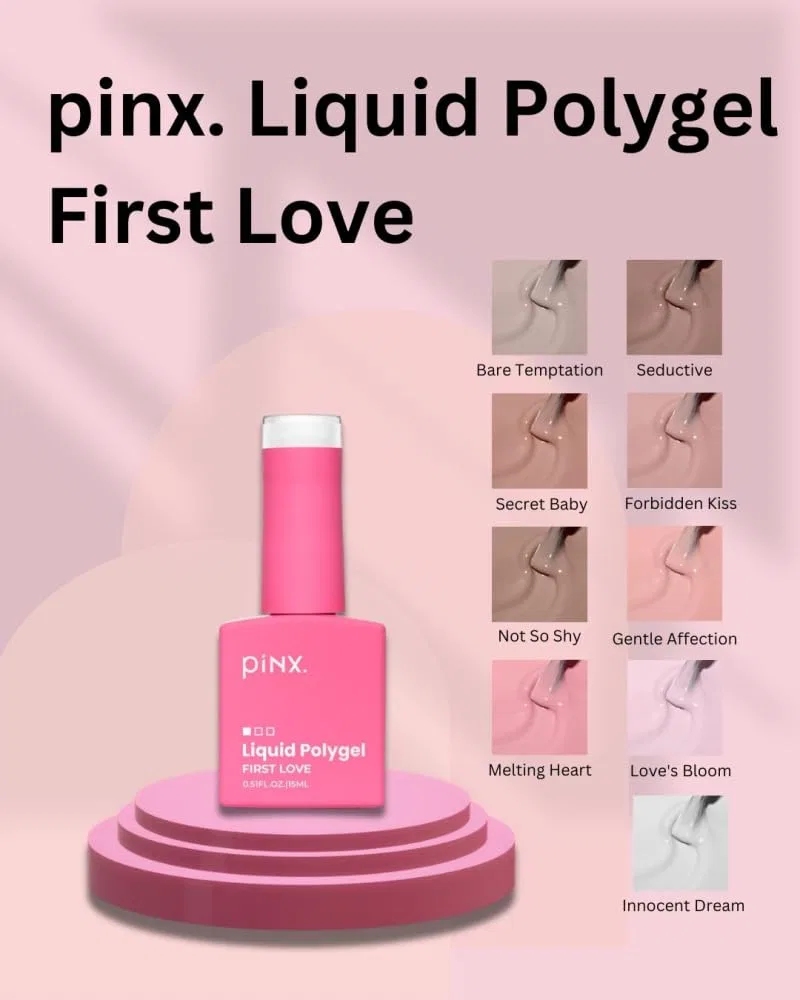 Жидкий полигель «Pinx First Love Seductive Touch» 15 мл Cupio