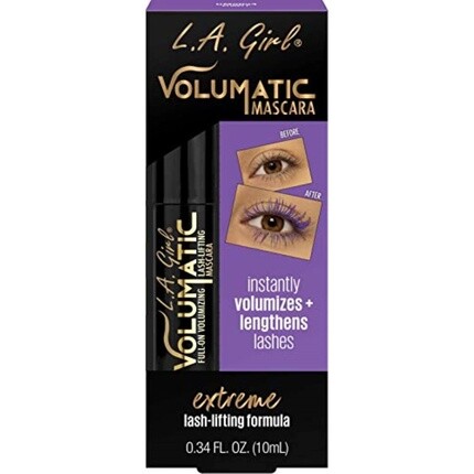 

Тушь для ресниц LA Girl Volumatic Purple, 0,34 жидких унции L.A. Girl