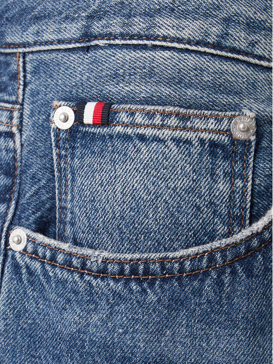 Джинсы tapered fit Harlem MW0MW41890 Tommy Hilfiger, синий — фото 4