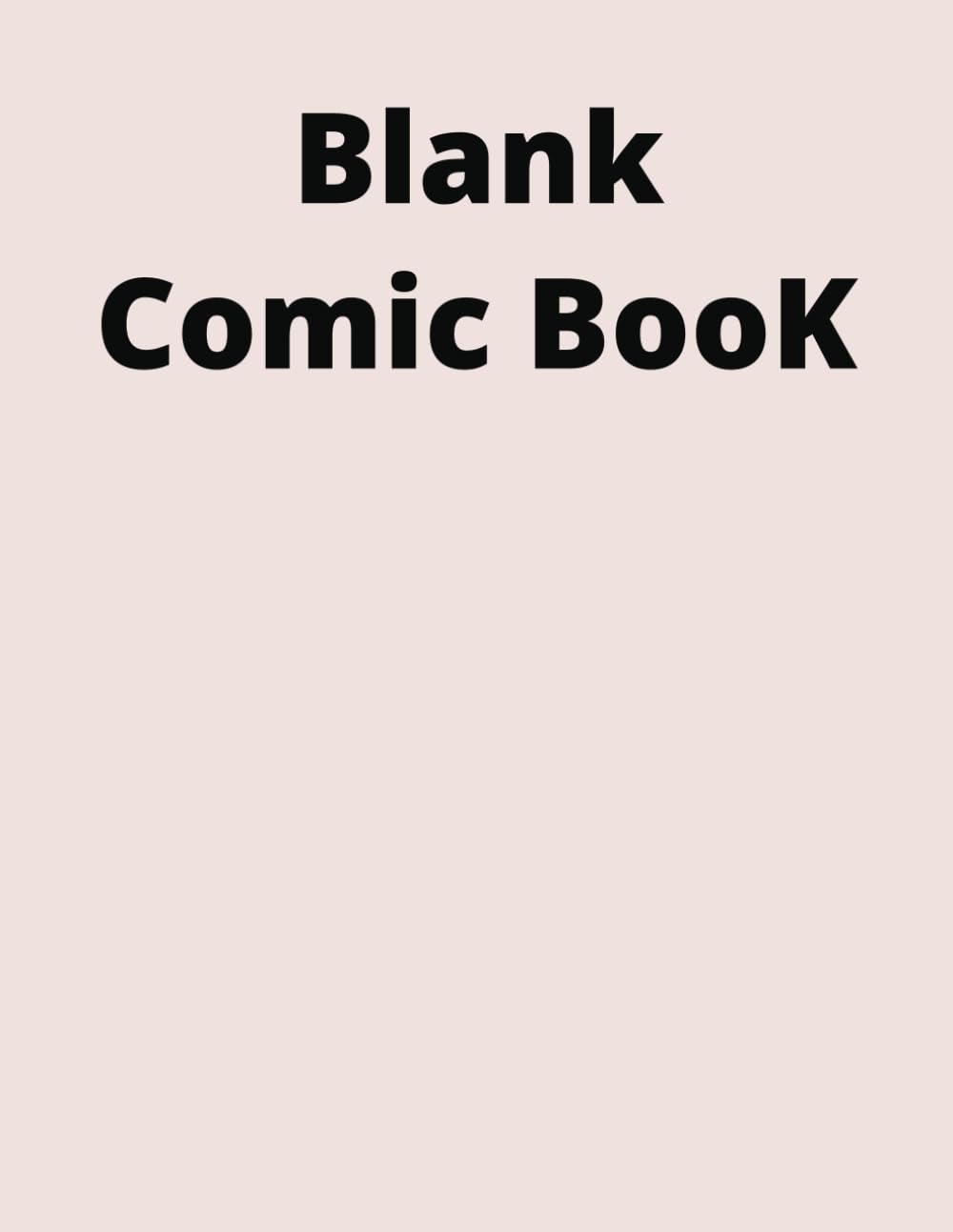 

Blank Comic Book (Independently published)
