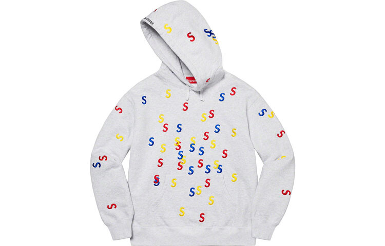 

SS21 Толстовка унисекс Supreme, серый