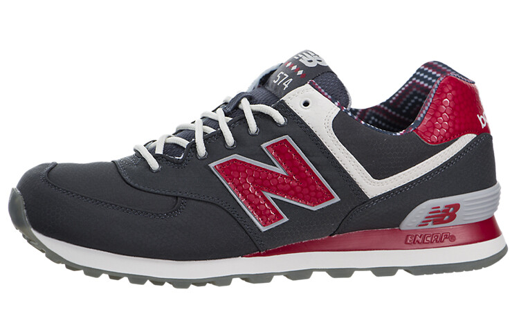 

Кроссовки мужские NB 574 с низким верхом серые/красные/белые New Balance