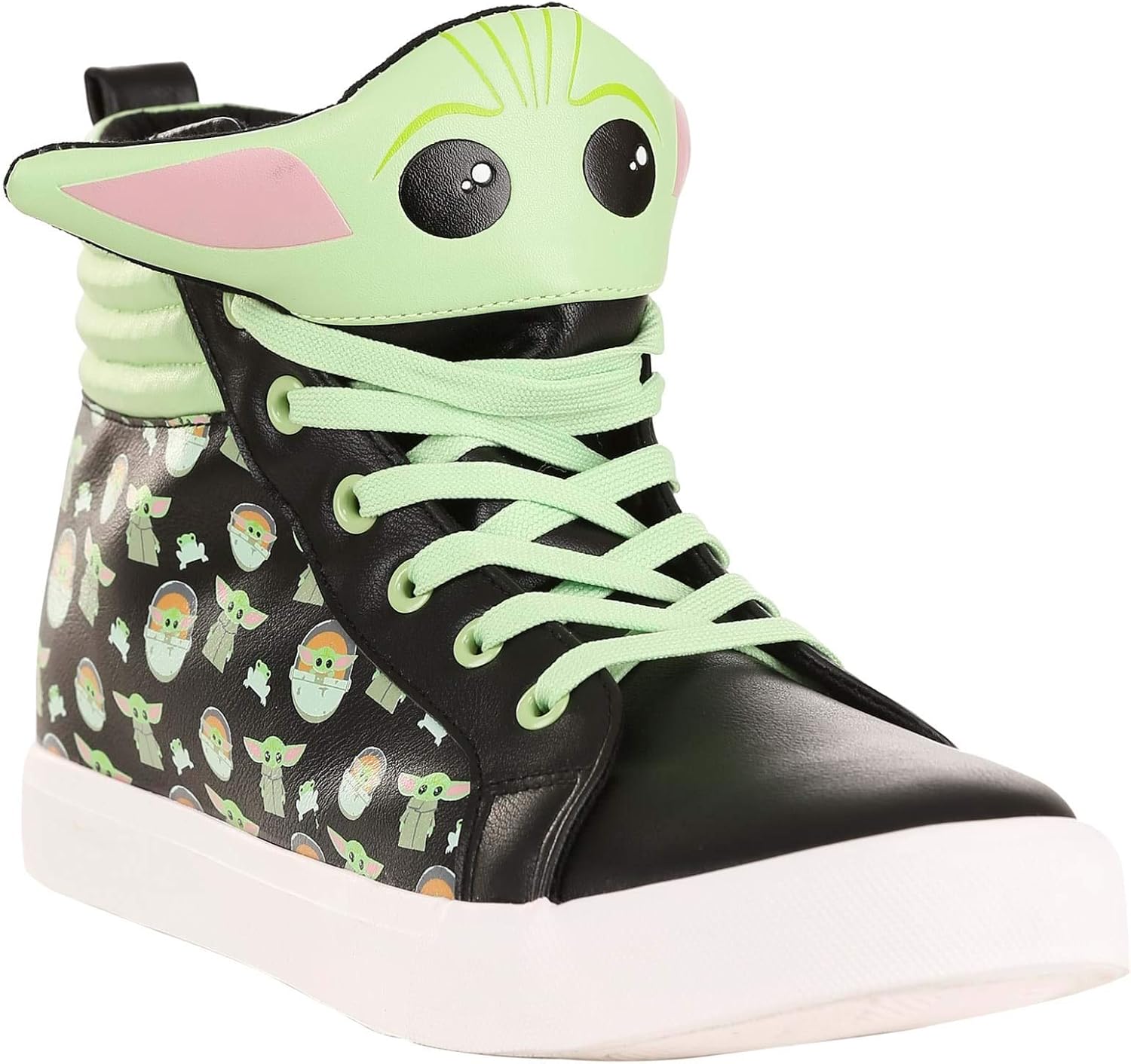 

Мягкие унисекс кроссовки Мандалорец: Малыш Ground Up, зеленый
