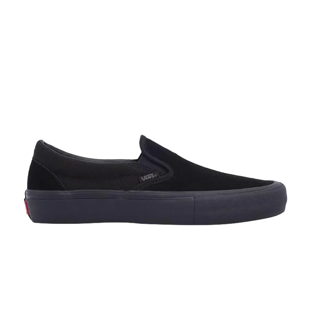 Слипоны Pro Vans, черный