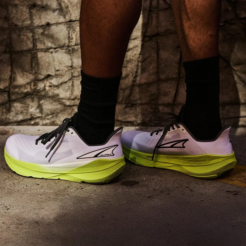 Мужские кроссовки ALTRA Experience Flow, White Lime Green — фото 3