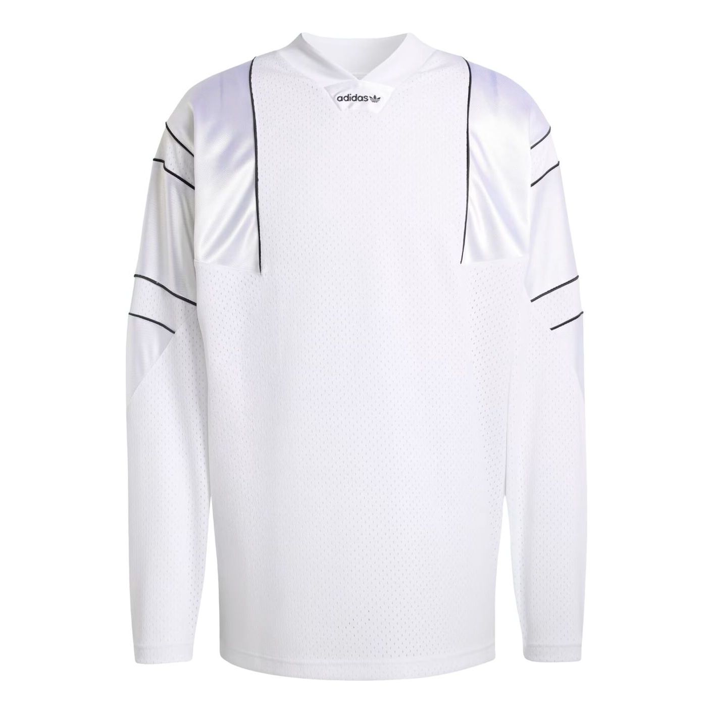 

Футболка с длинными рукавами adidas, белая