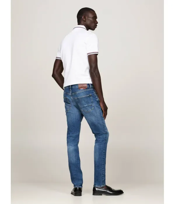 Хьюстонские джинсы tapered fit Tommy Hilfiger, синий — фото 3