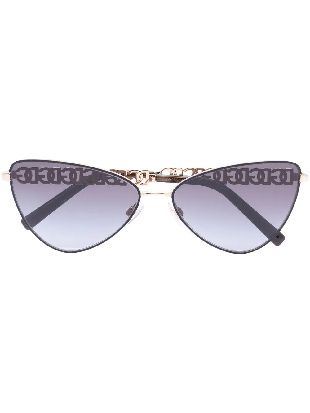 

Солнцезащитные очки с логотипом Dolce & Gabbana Eyewear, золотой