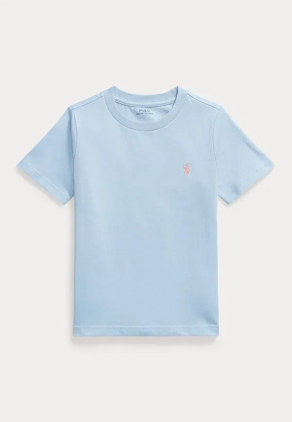 Футболка Polo Ralph Lauren Cotton Jersey Crewneck Tee 7 14y Basic T-Shirt, синий имение