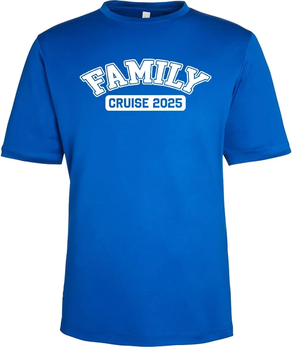 

Футболка Adult Performance Family Cruise 2025 inktastic