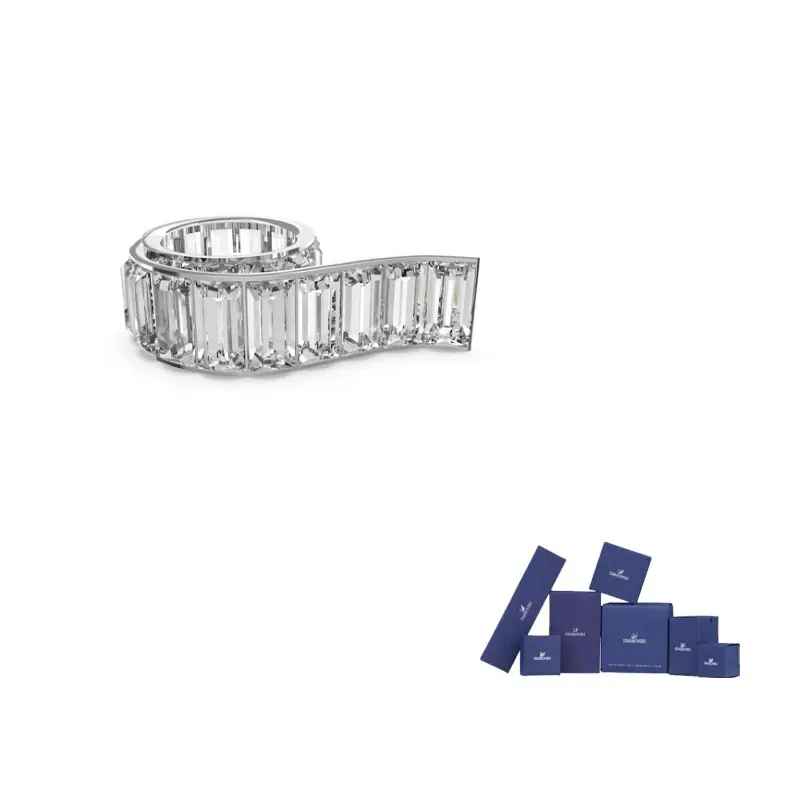

Swarovski Родированное кольцо с искусственными кристаллами Women's Silver