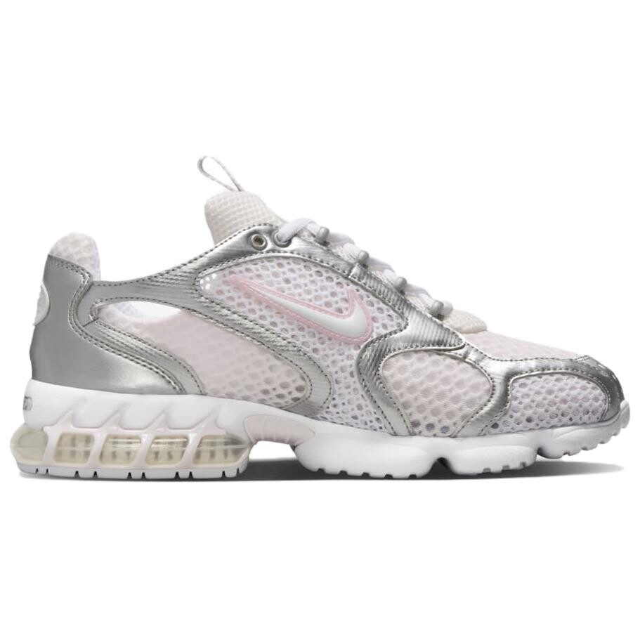 Кроссовки Nike Air Zoom Spiridon Cage 2 Lifestyle Shoes Women's Low-top Pink/Sliver, розовый — фото 2