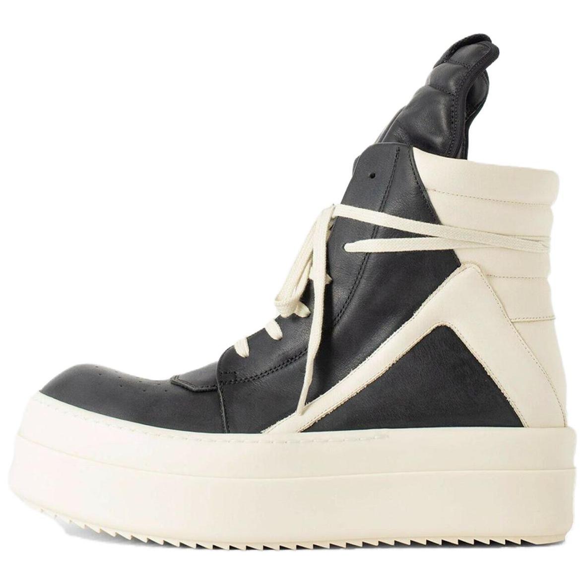 RICK OWENS Женские высокие скейтерские кроссовки RO черные