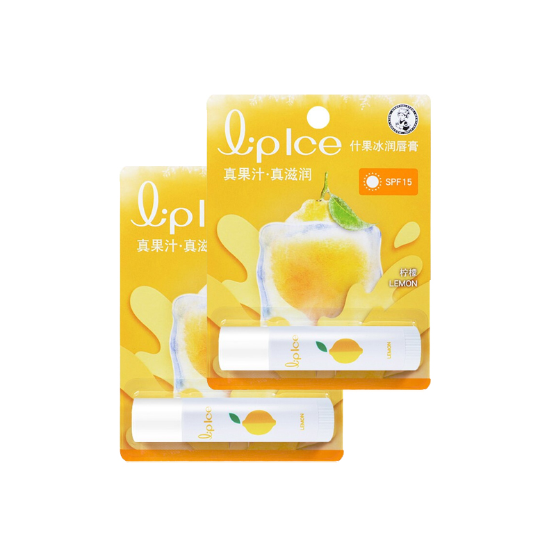 Бальзам для губ Mentholatum LipIce Fruity Lip Balm, грейпфрутовый чай, 3,5 г х 2 — фото 2