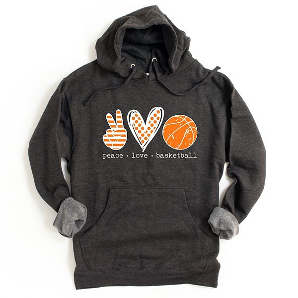 

Толстовка Peace love basketball colorful Simply Sage Market, Charcoal, Черный, Толстовка Peace love basketball colorful Simply Sage Market, Charcoal