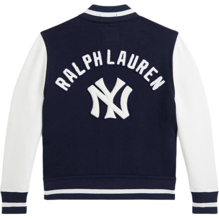 Бейсбольная куртка для детей Polo Ralph Lauren, синий — фото 3