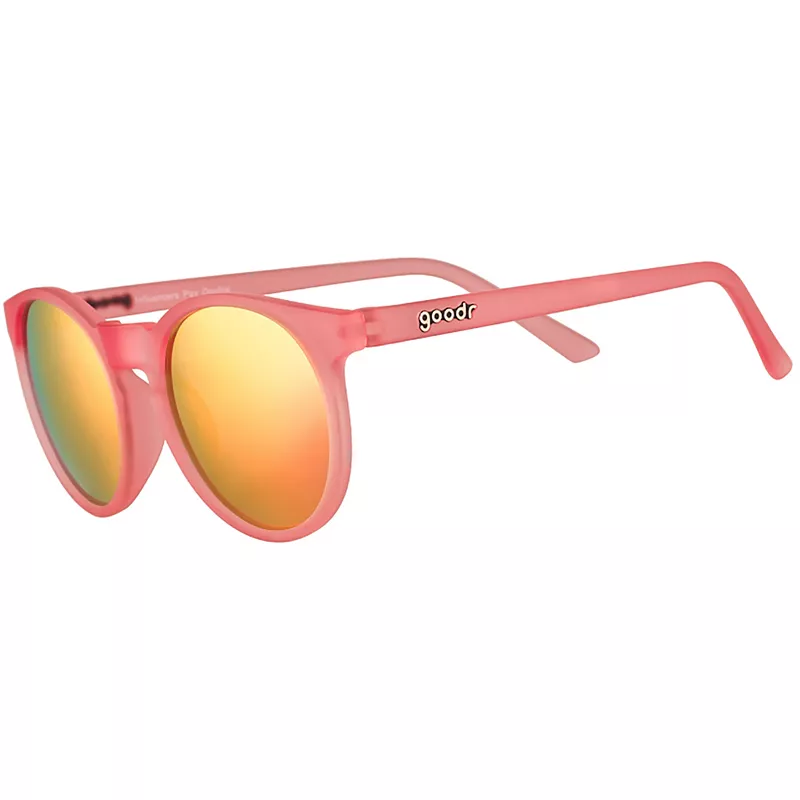 

Влиятельные люди Goodr платят за двойные солнцезащитные очки, цвет Pink Frame/Pnk/Yllw Lens