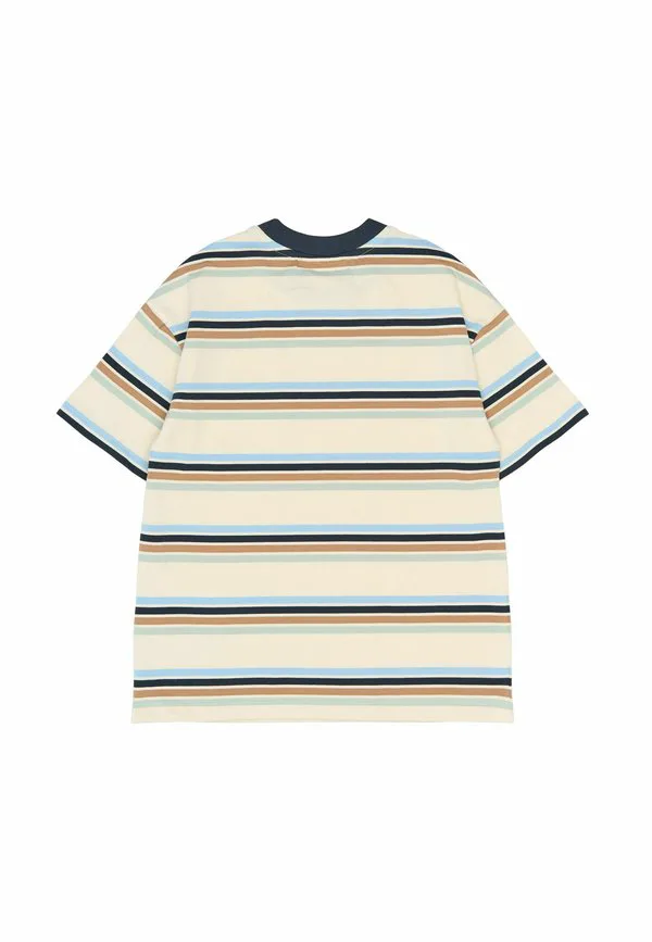 Футболка с принтом The New, Gardenia Striped — фото 4