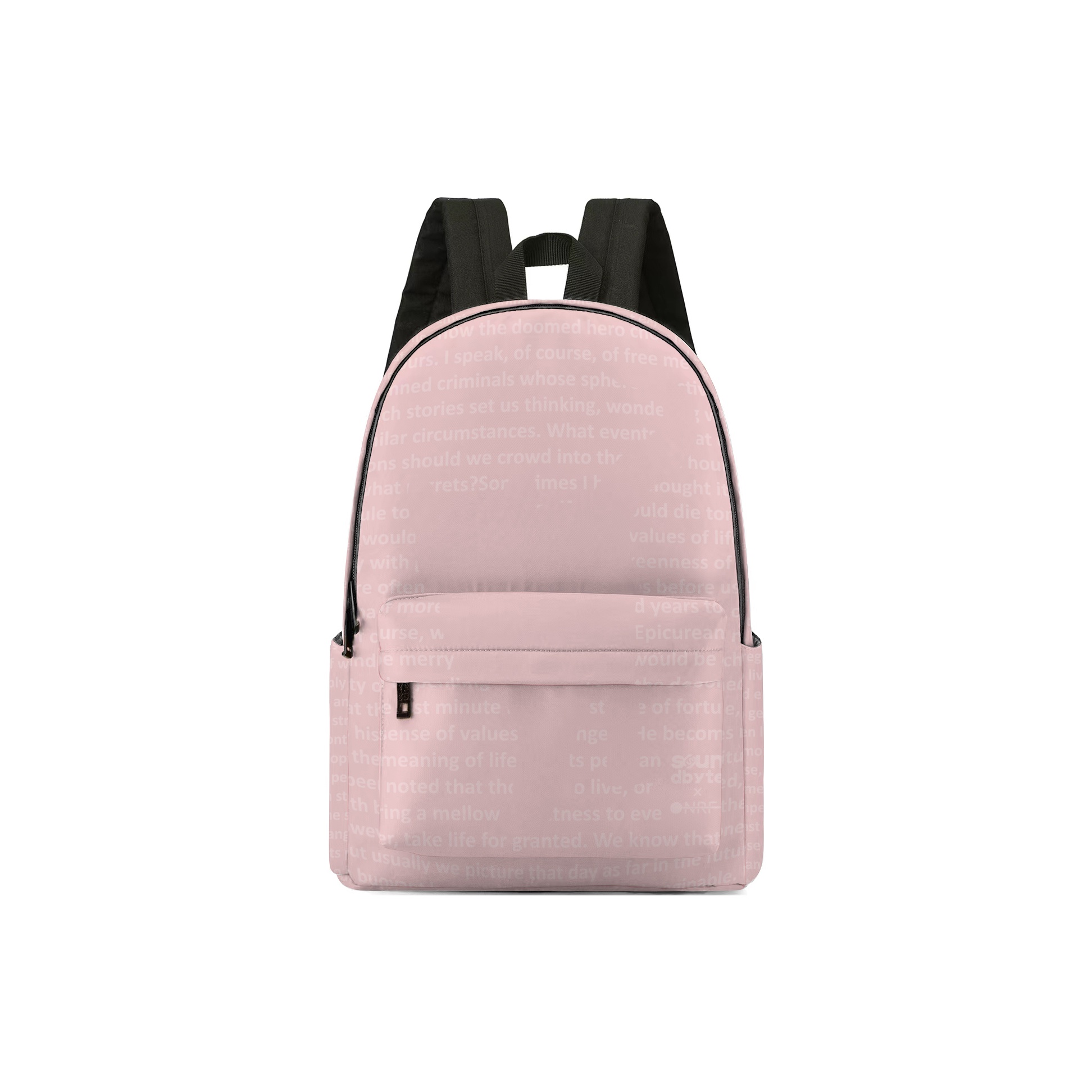 

ONRF Полиэстеровый рюкзак унисекс белый, Pink