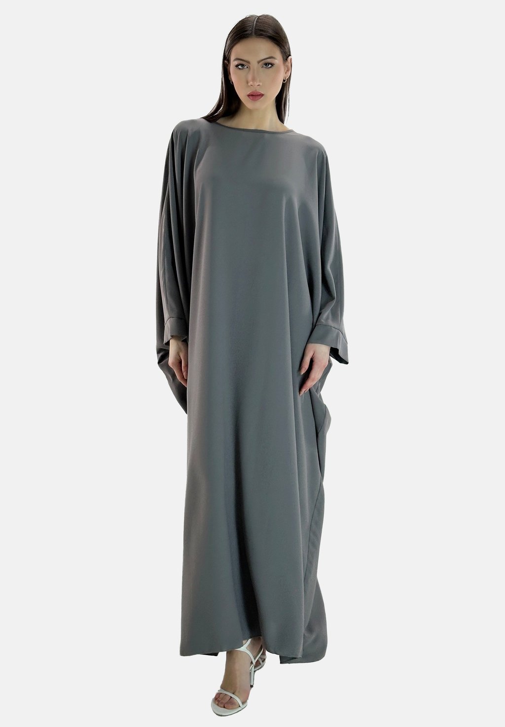 

Длинное платье ABAYA Elara, серый