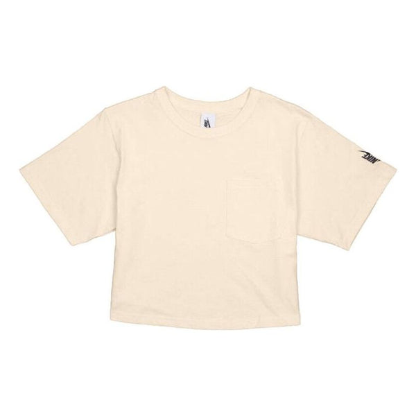 

Футболка lab collection casual sports short sleeve t-shirt Nike, бежевый