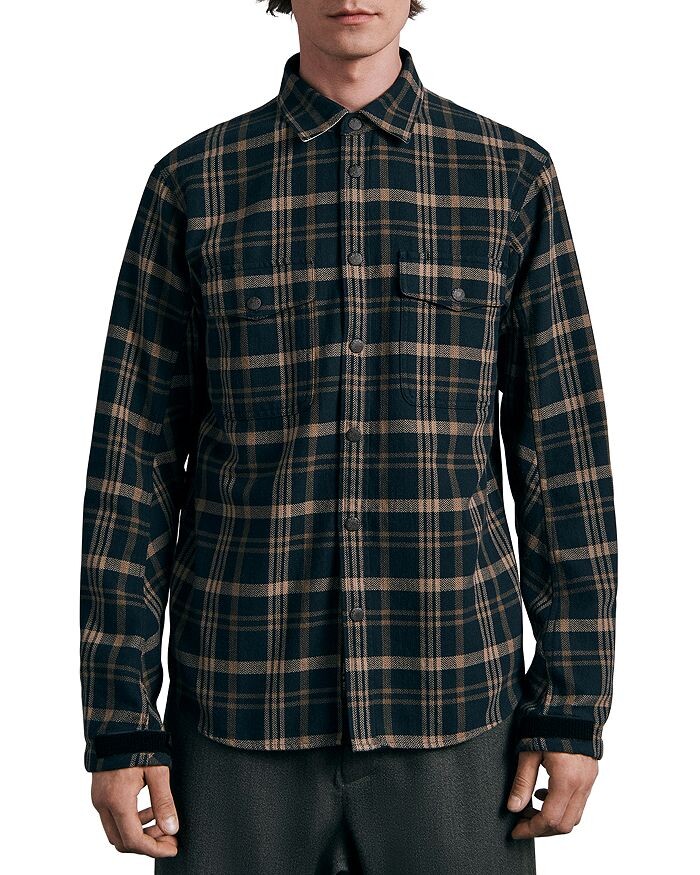 

Рубашка в японском стиле rag &bone Engineered Jack rag & bone, синий