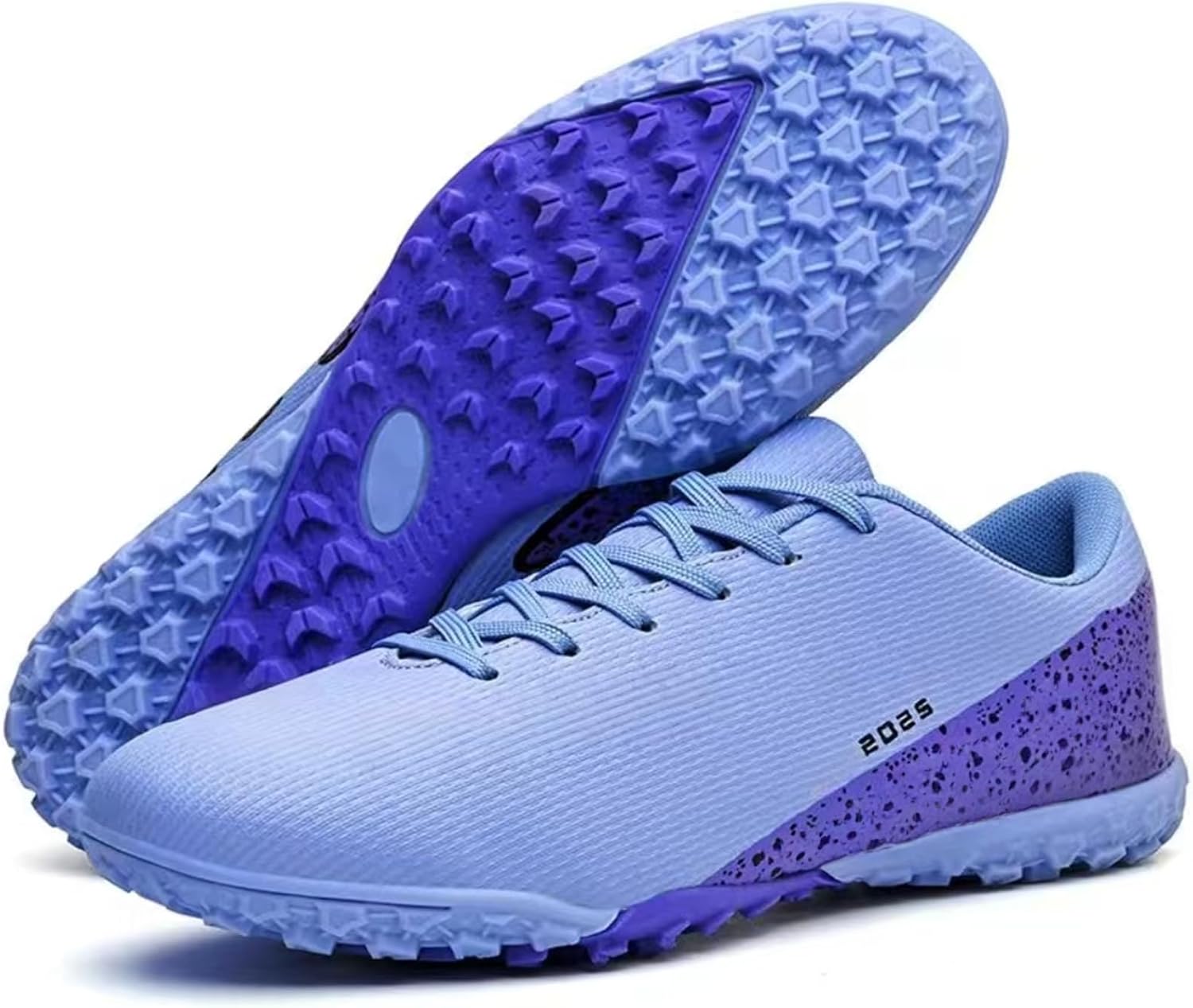 

Мужские футбольные бутсы, женские футзальные кроссовки, широкие бейсбольные кроссовки для травы, взрослые и детские регбийные кроссовки, большие и маленькие шипы, футбольные бутсы AG TF Godlark, пурпурный