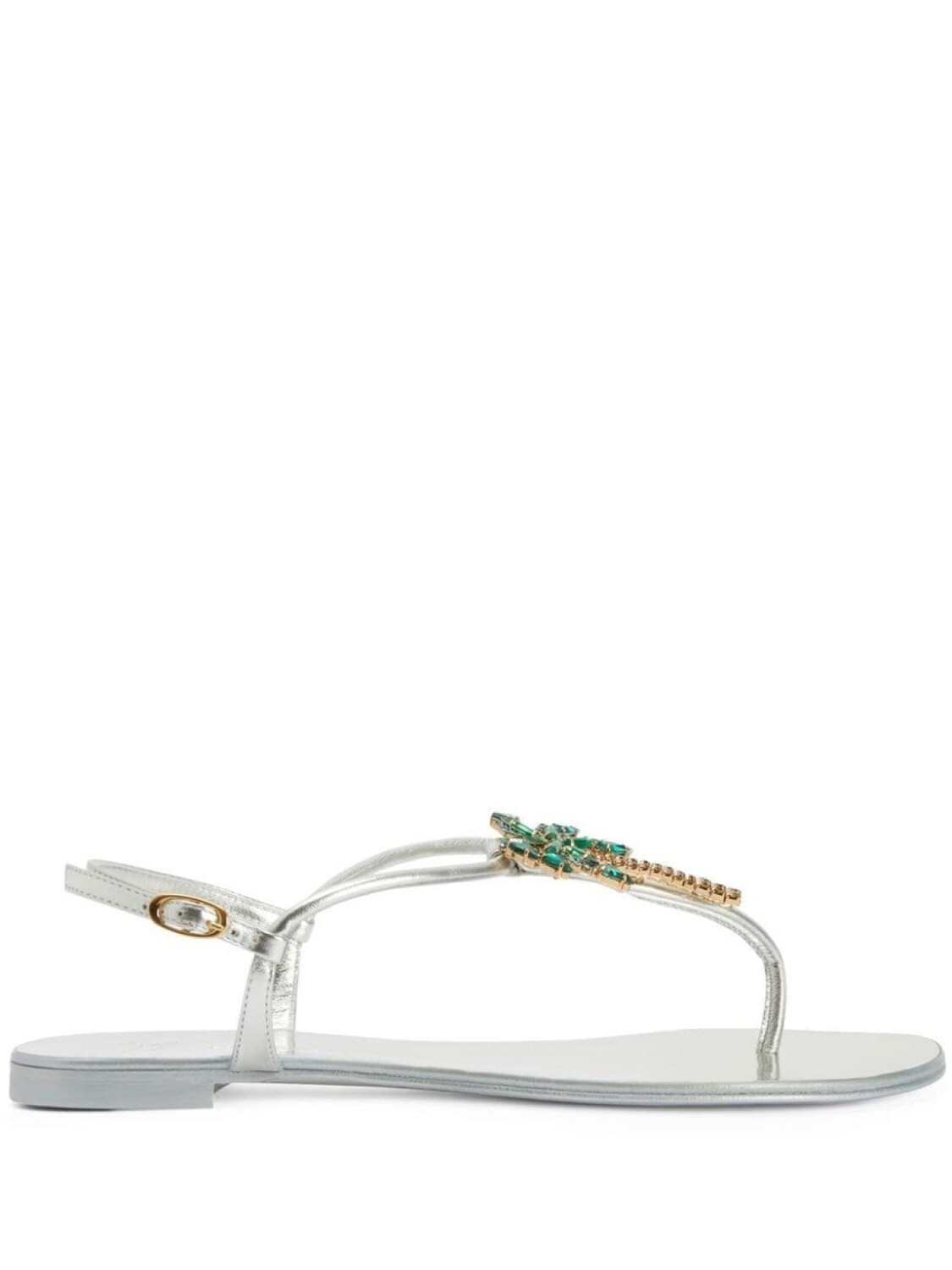 

Giuseppe Zanotti сандалии Venice Beach, серебристый