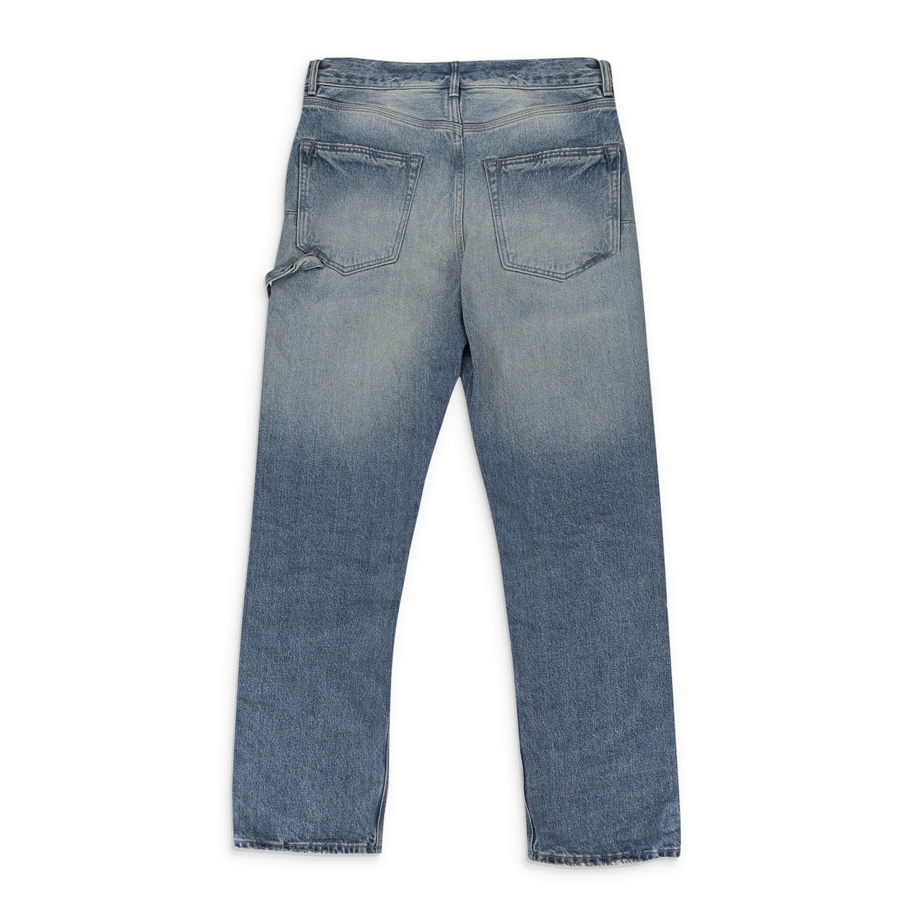 

УЗКИЕ ДЖИНСЫ CARPENTER SUN FADED DENIM Purple Brand, синий