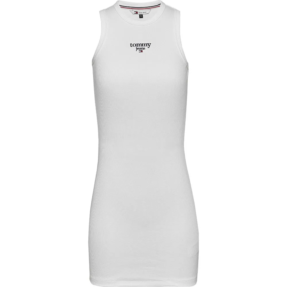

Платье Tommy Jeans Ess Logo 1 Bodycon, белый