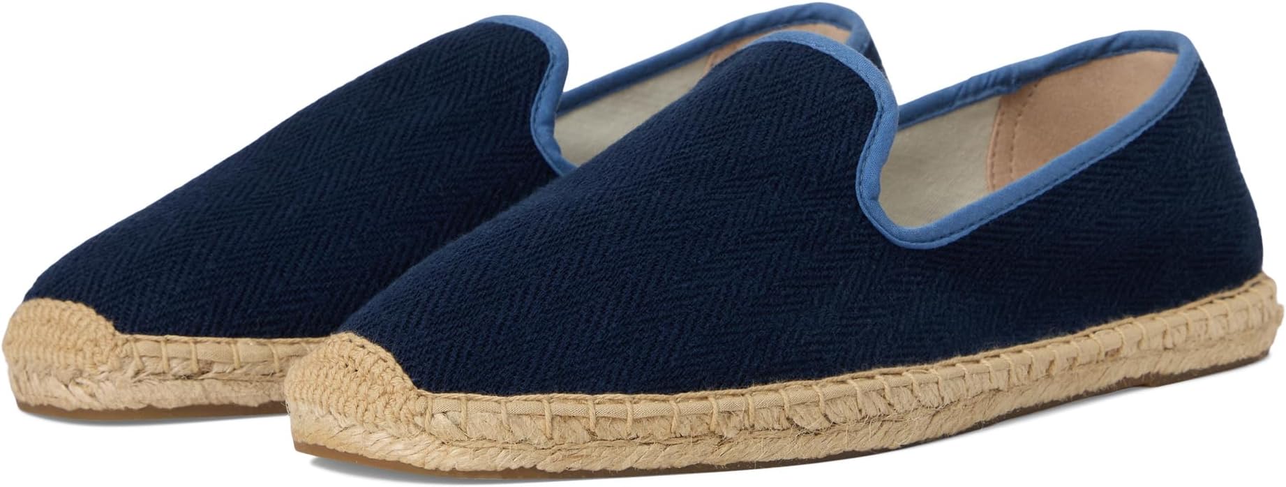 

Лоферы Soludos Smoking Slipper Espadrille, цвет Dark Navy / Blue