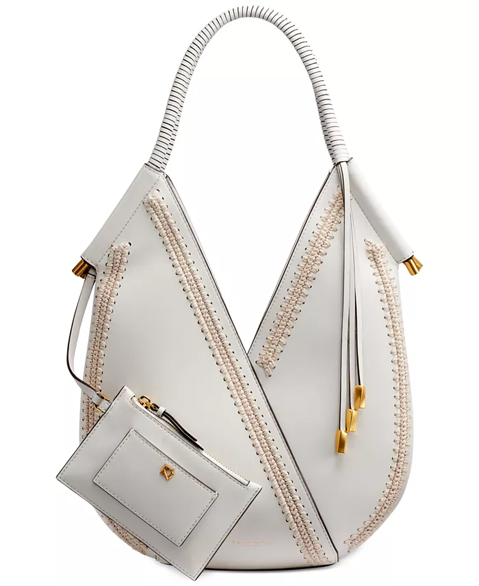 

Сумка через плечо Baldwin Mini Crochet Donna Karan New York, белый