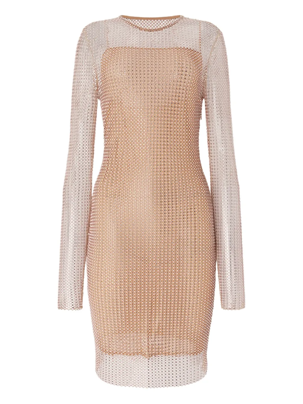 

Декорированное платье Genny, нейтральный