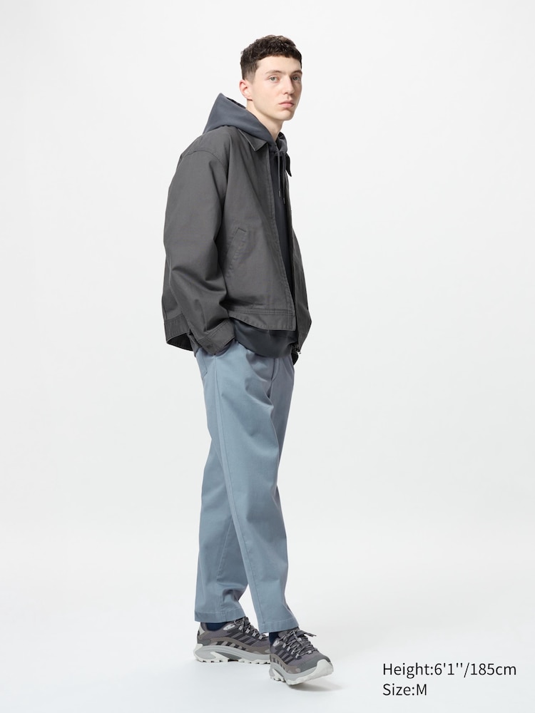 

Эластичные брюки длиной до щиколотки Uniqlo, цвет 52 зеленый
