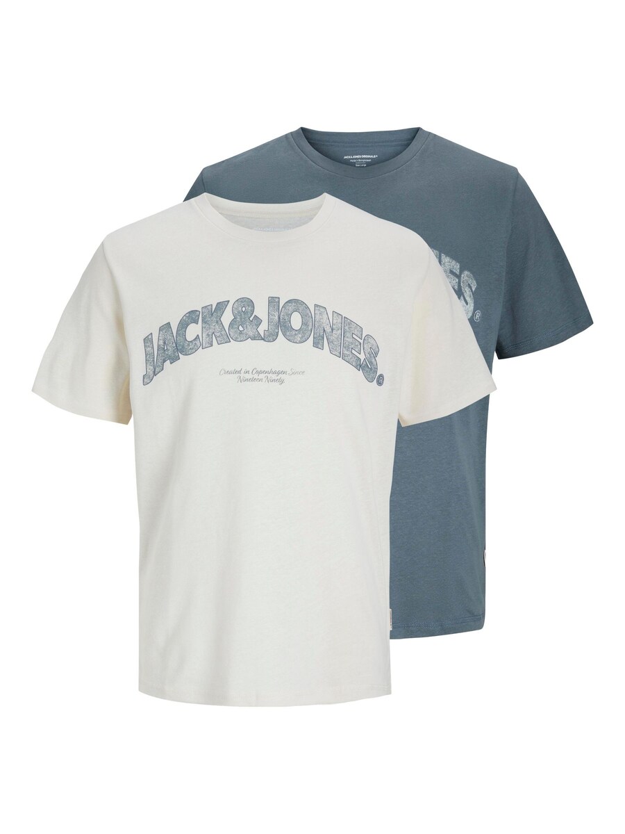 

Футболка JACK & JONES JACK & JONES JORAlmeria, Smoke blue/White