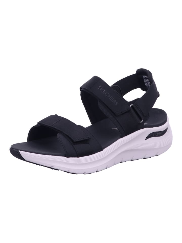 Сандалии на плоской подошве Skechers, черный