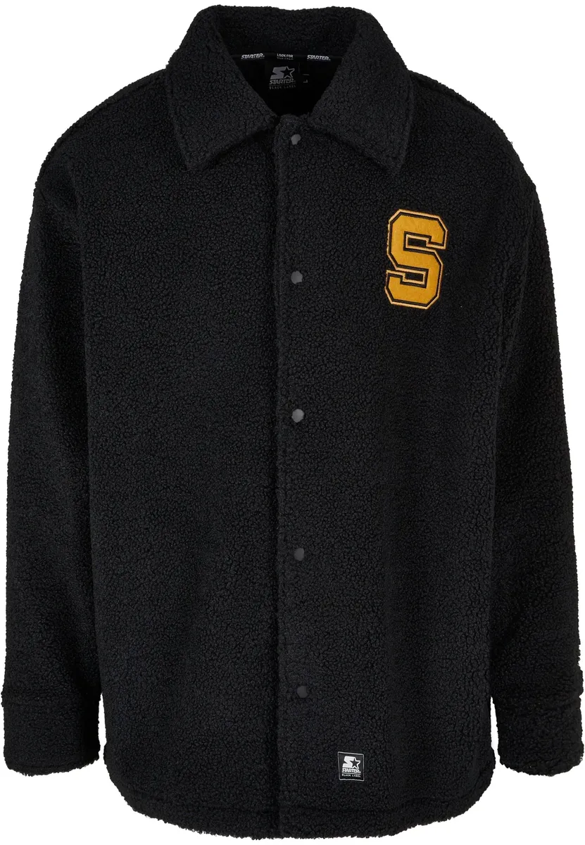 

Зимняя куртка Starter Black Label " Starter Black Label Men's Starter Sherpa Shirt Jacket" (1 шт.), без капюшона, черный
