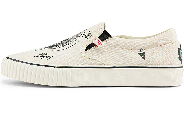 

Кеды Kappa Canvas Shoes Unisex Low-Top Heron Feather White