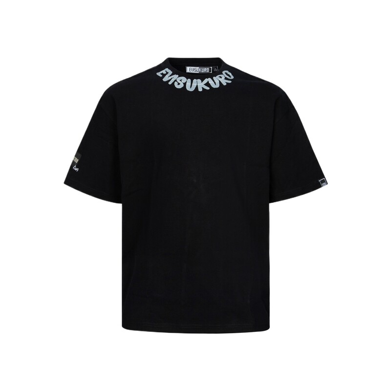 

Футболка мужская черная Evisu, черный
