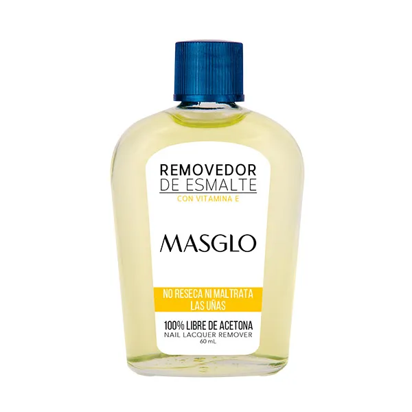

Снимает лак с ногтей без ацетона Removedor Con Vitamina E Masglo, 1 UD