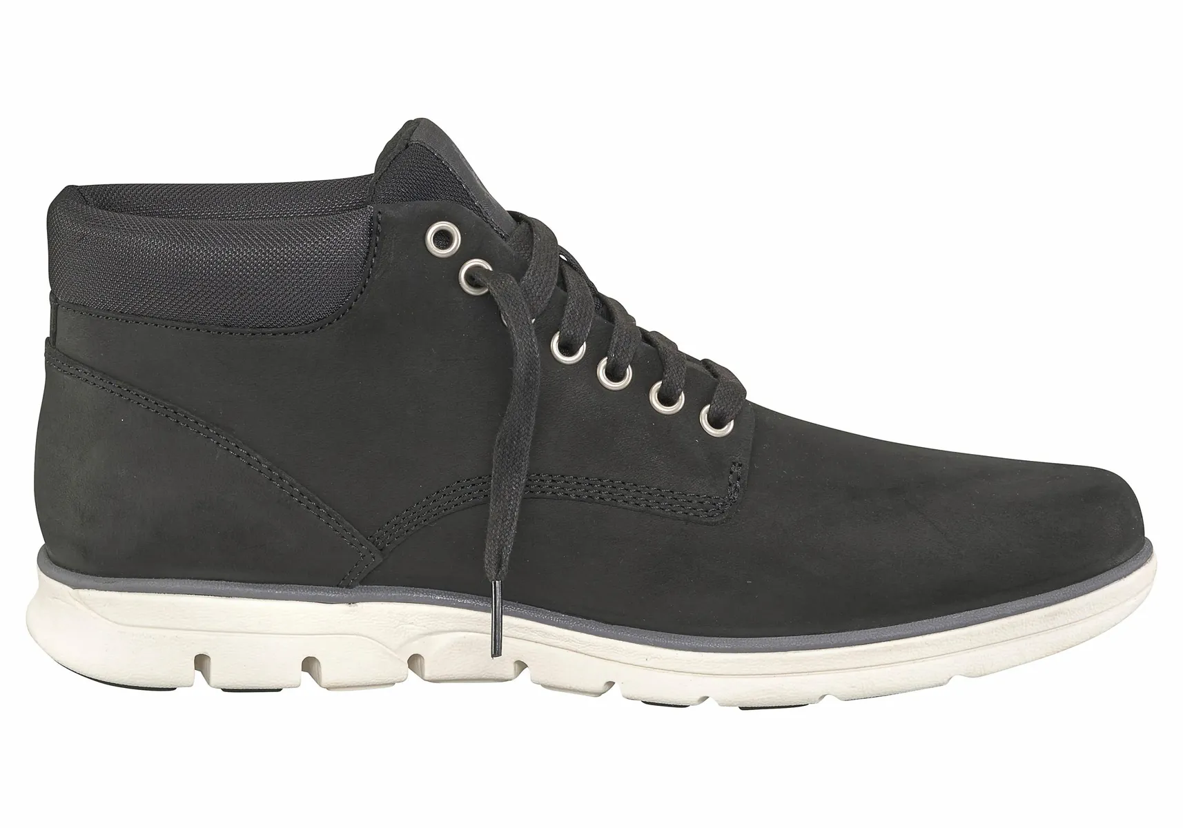 Мужские ботинки Timberland Bradstreet кожаные на шнуровке, черный — фото 3