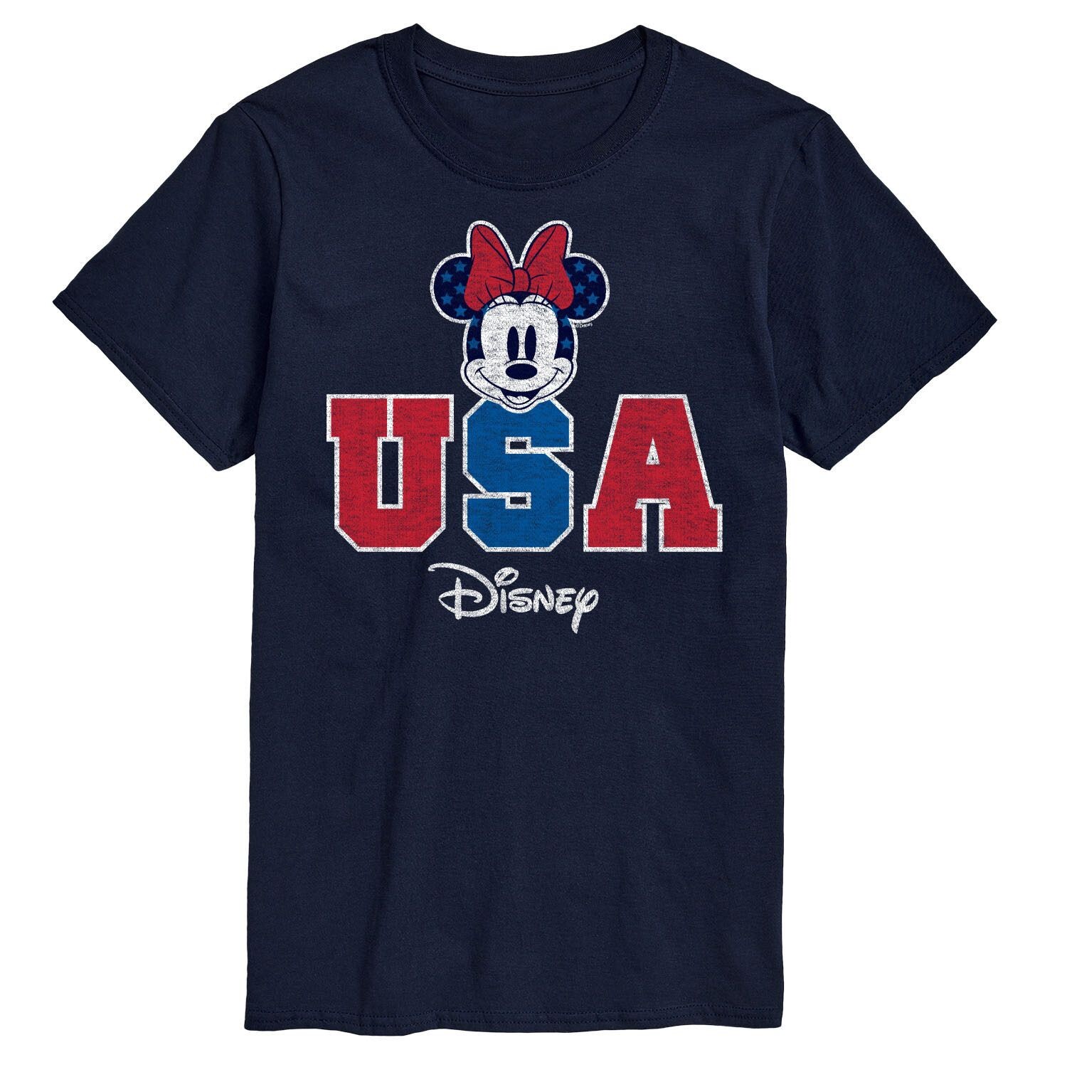 

Футболка с изображением Минни Маус Big & Tall USA от Disney License, синий