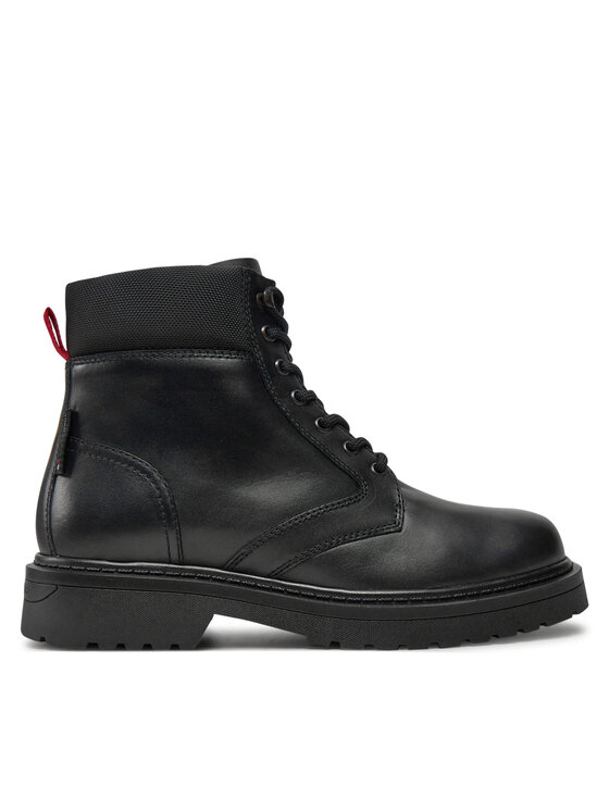 

Туфли на шнуровке EM0EM01446 Tommy Jeans, черный