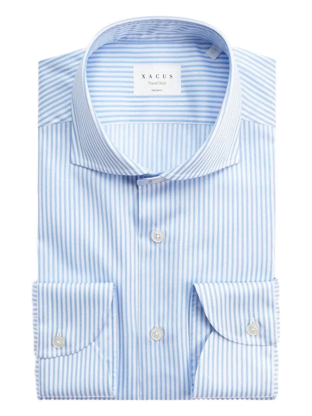 

Полосатая рубашка Xacus, синий