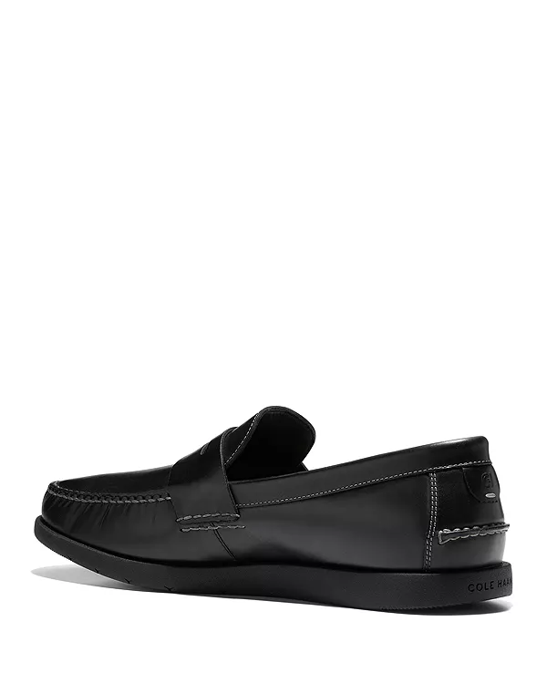 Мужские лоферы с накладкой для обуви. Cole Haan, черный — фото 3
