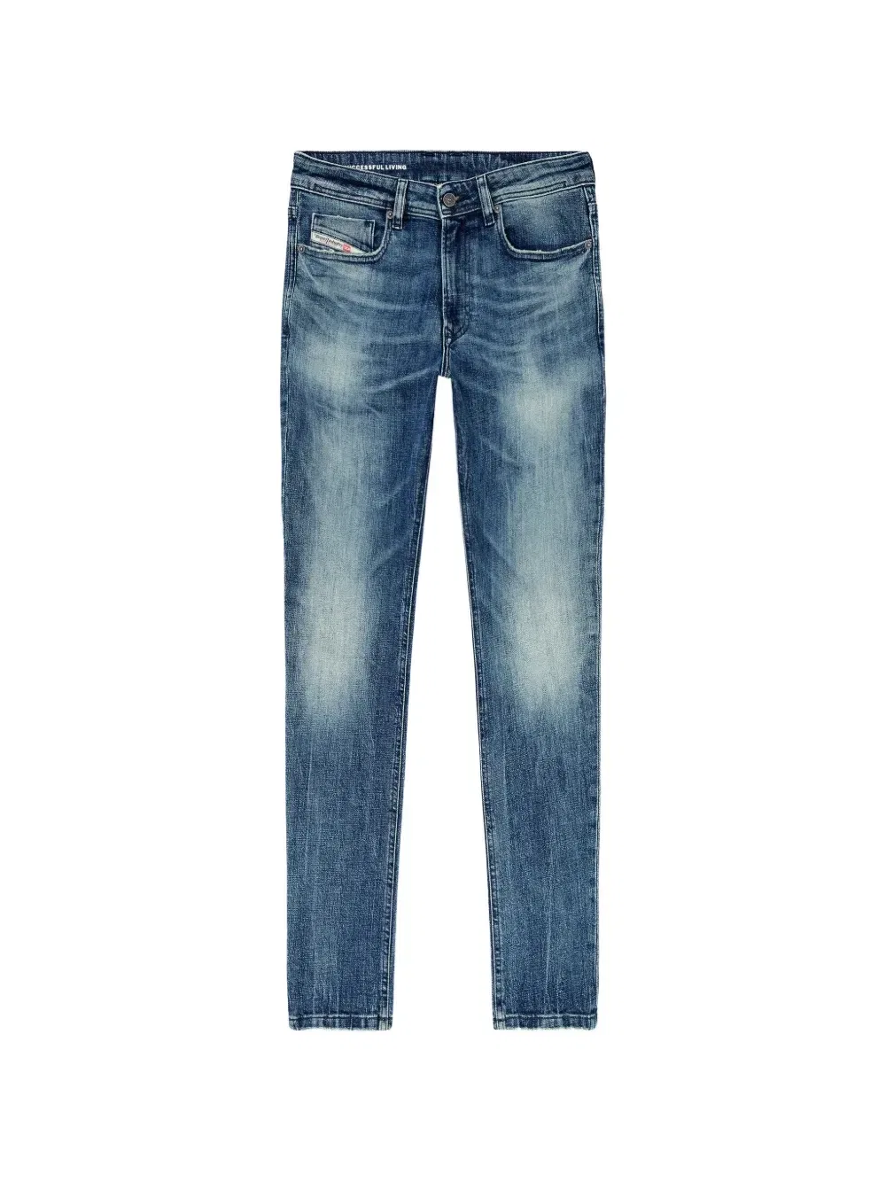 Зауженные джинсы Sleenker 1979 Diesel, синий