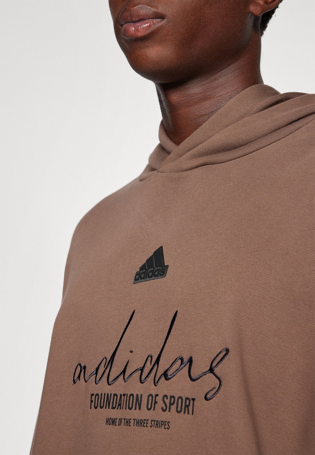 

Толстовка с капюшоном BRAND LOVE HOODIE adidas, коричневый